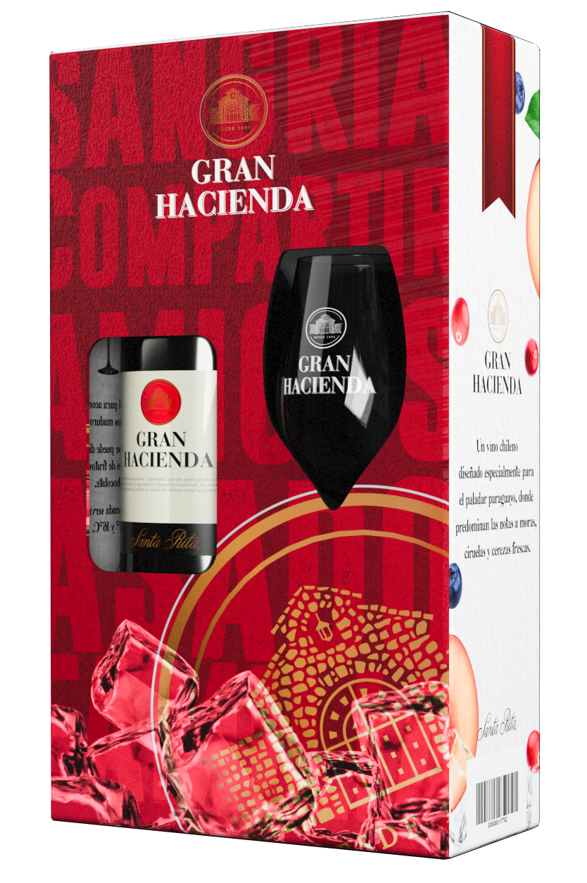 Santa Rita Gran Hacienda 750ml + Copa